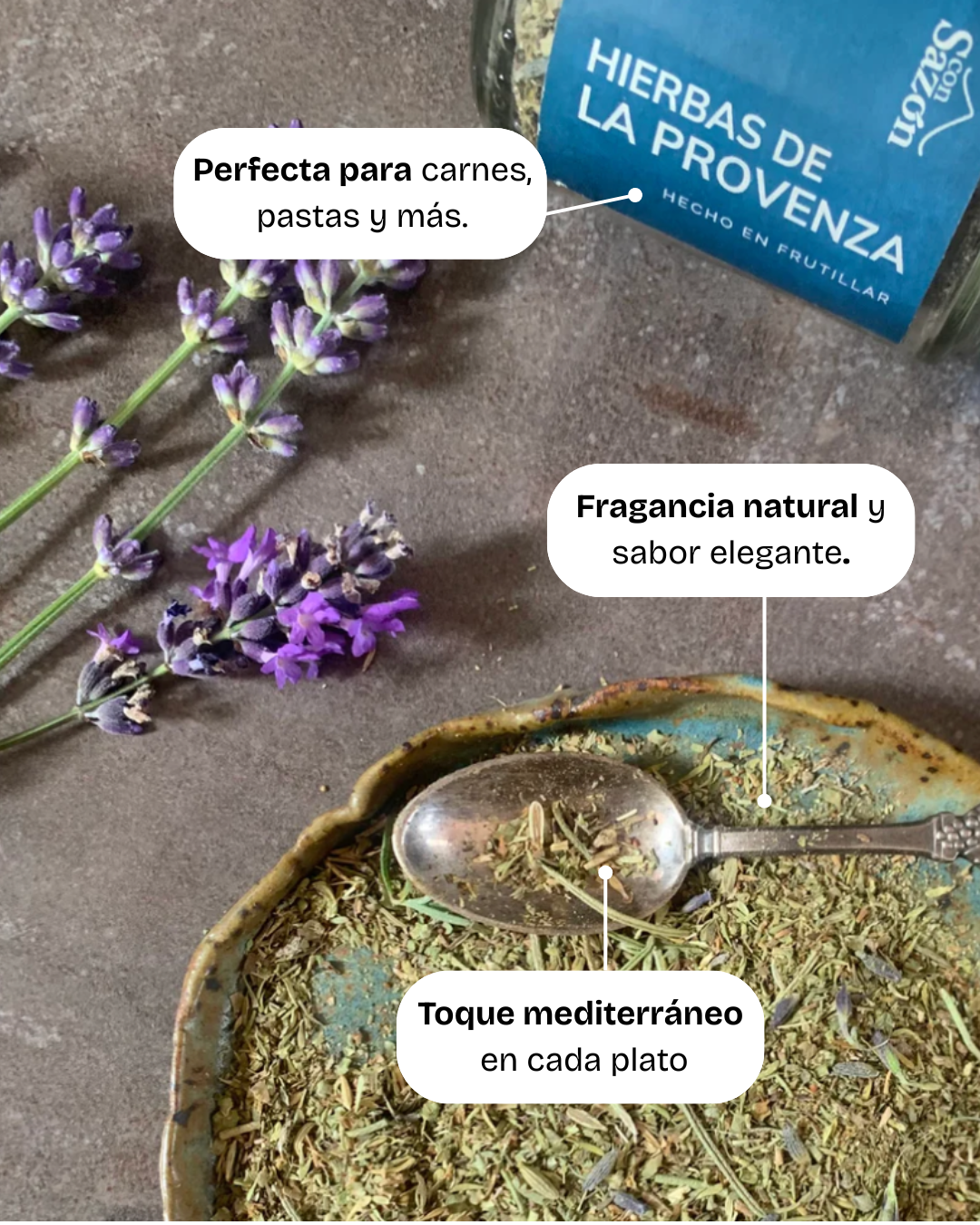 Set Gourmet con Repisa Madera