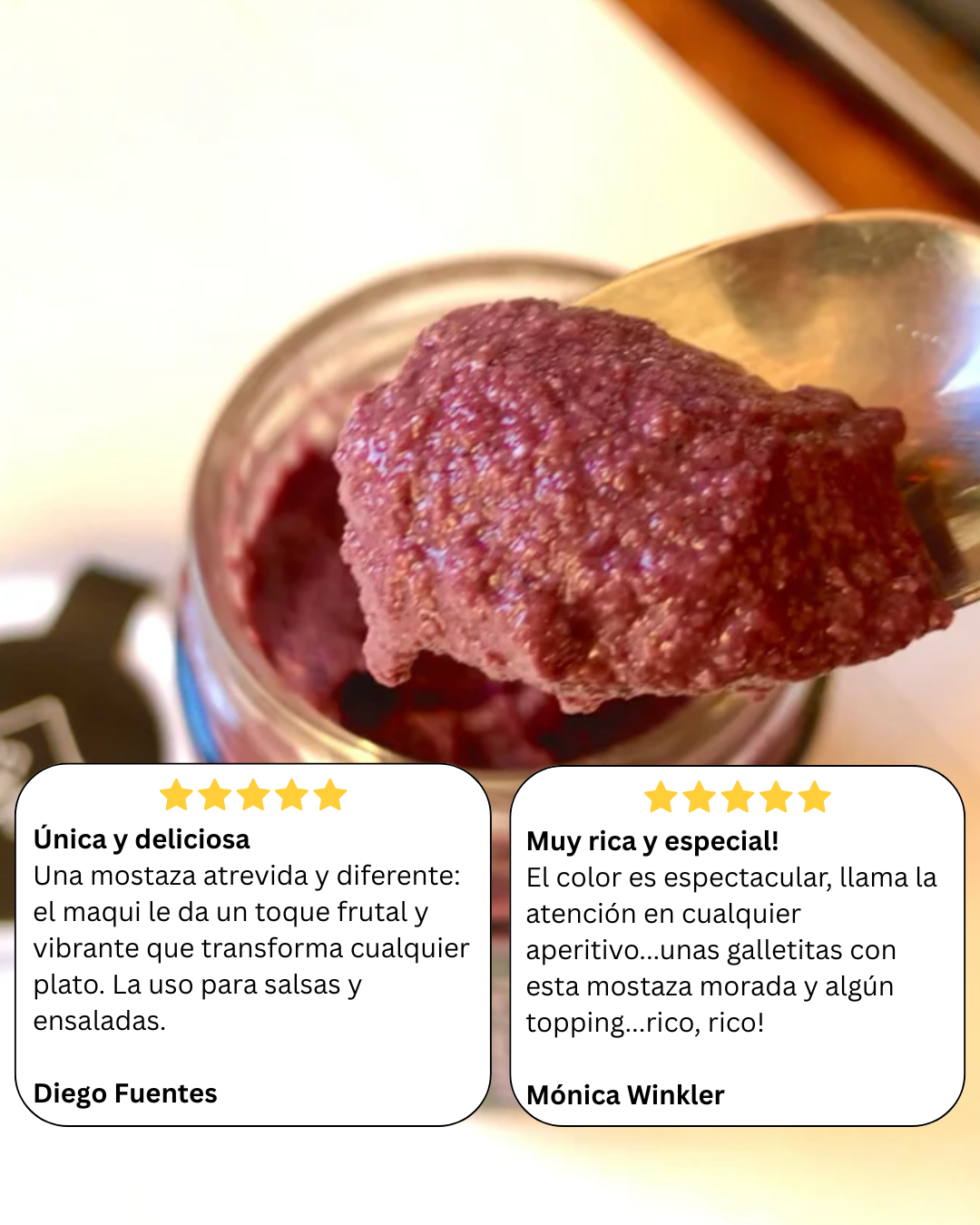 Mostaza con Maqui 145g