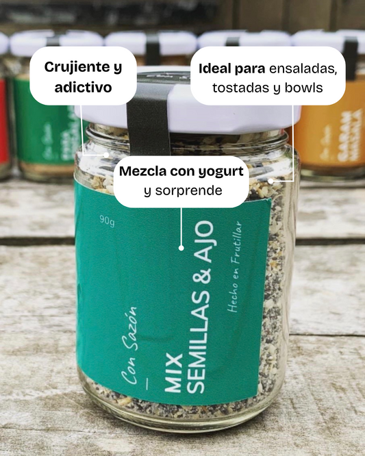 Mix Semillas y Ajo