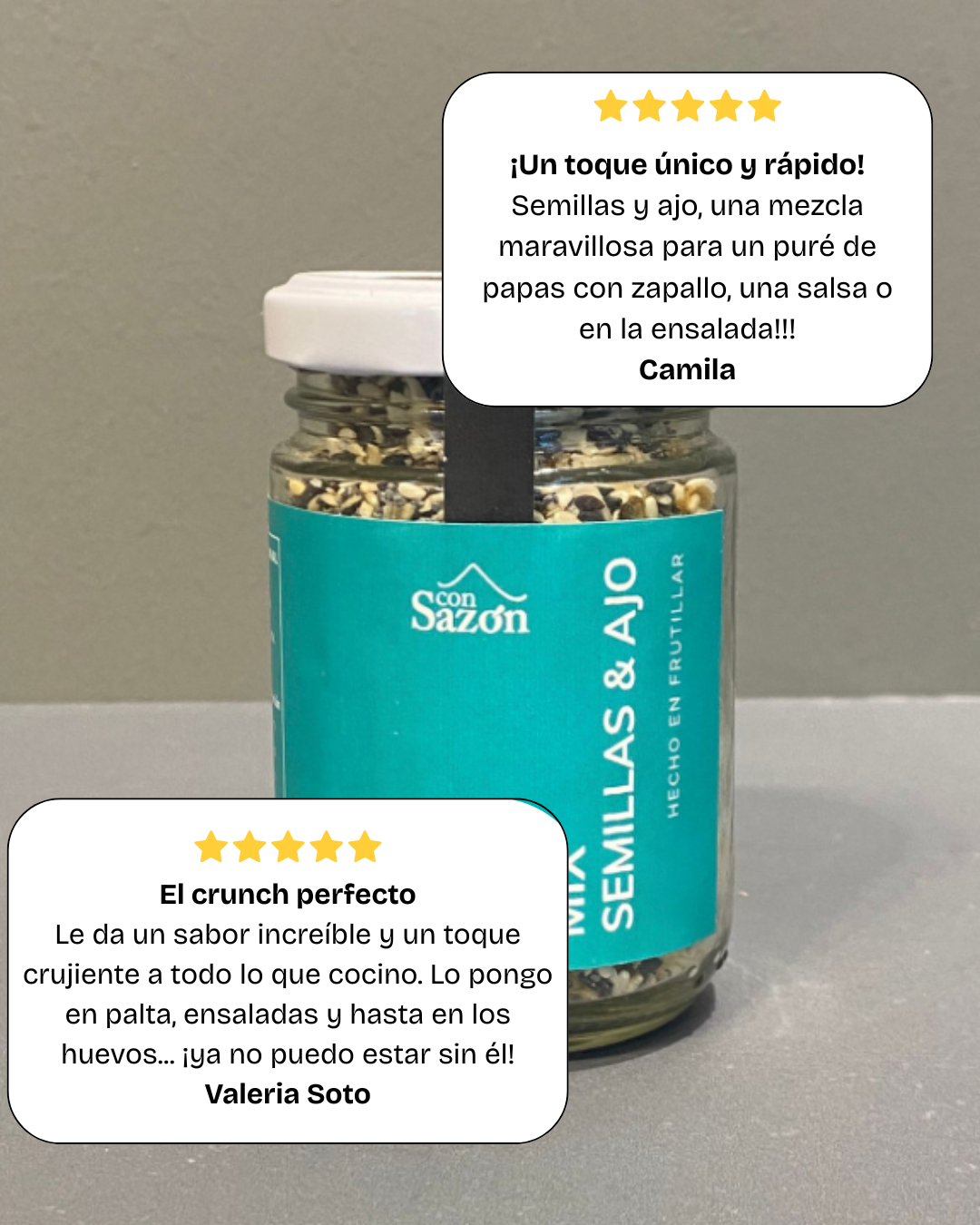 Mix Semillas y Ajo