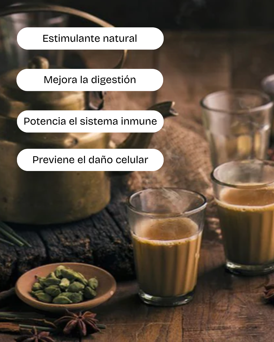 Dúo Detox 2 Golden Milk + 2 Masala Chai