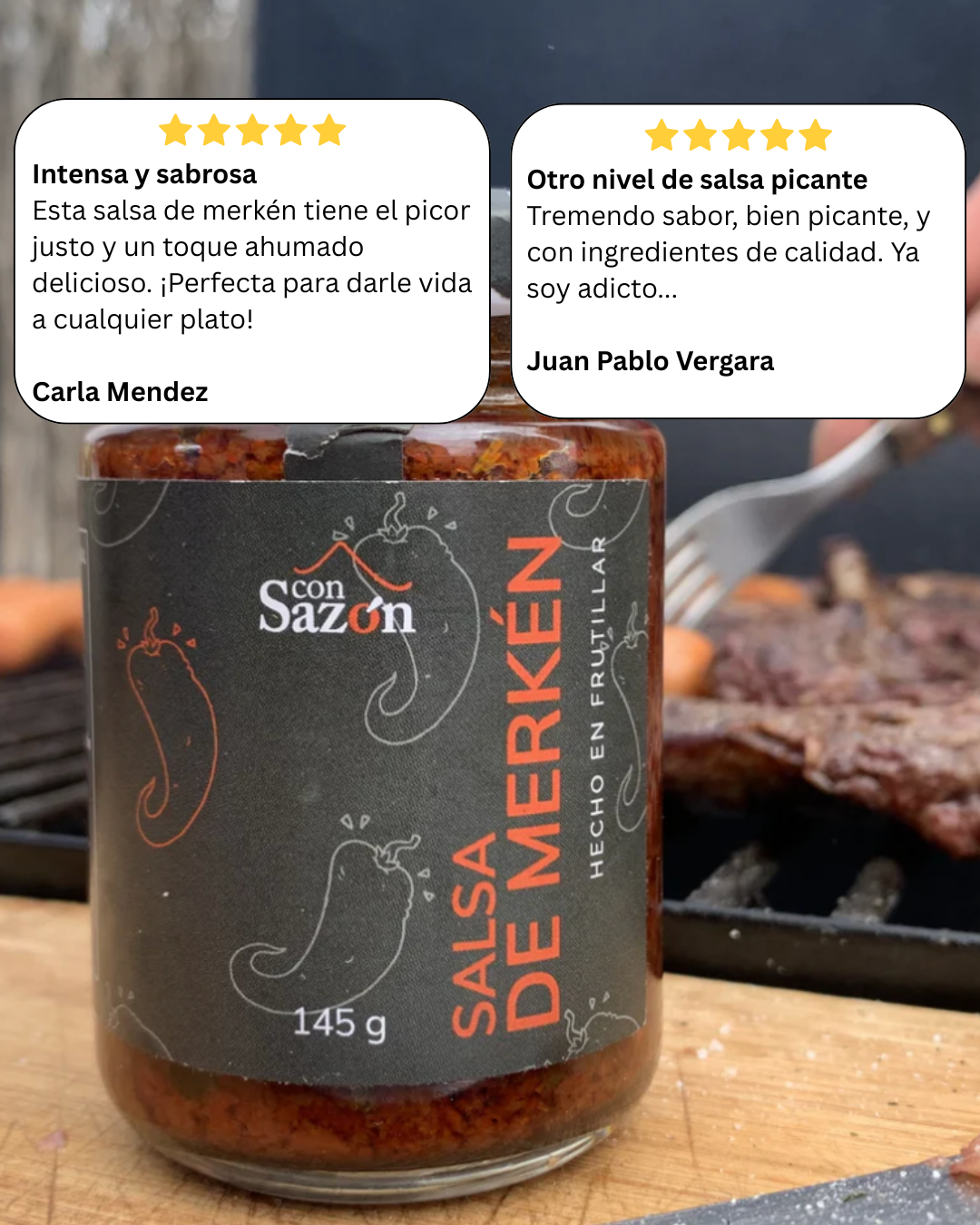 Salsa de Merken 145g
