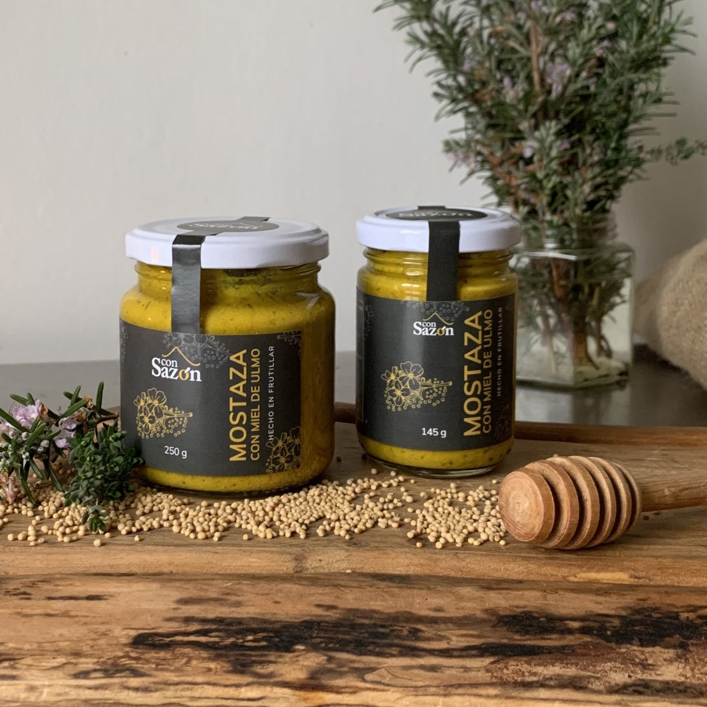 Mostaza con Miel de Ulmo 145g