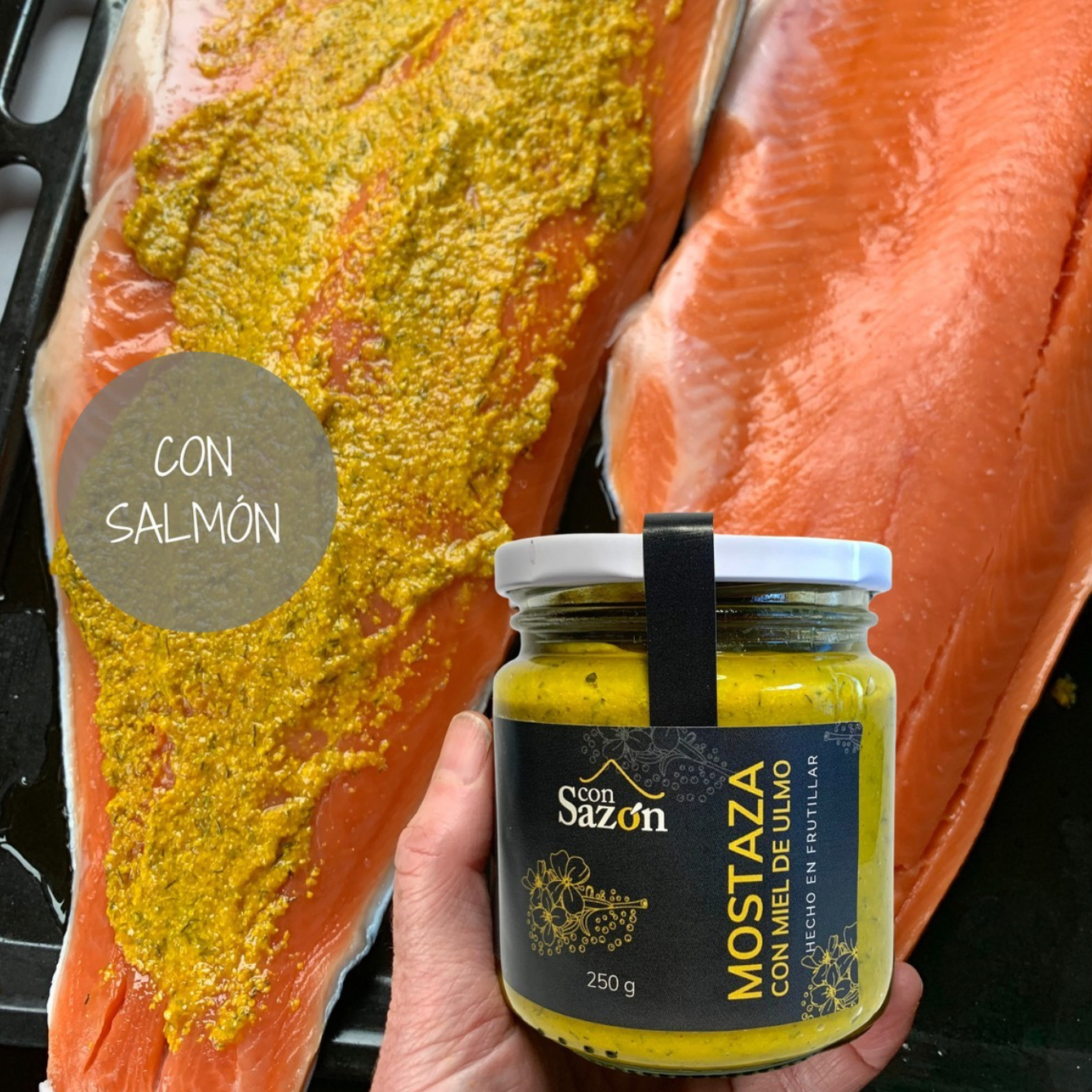 Mostaza con Miel de Ulmo 145g