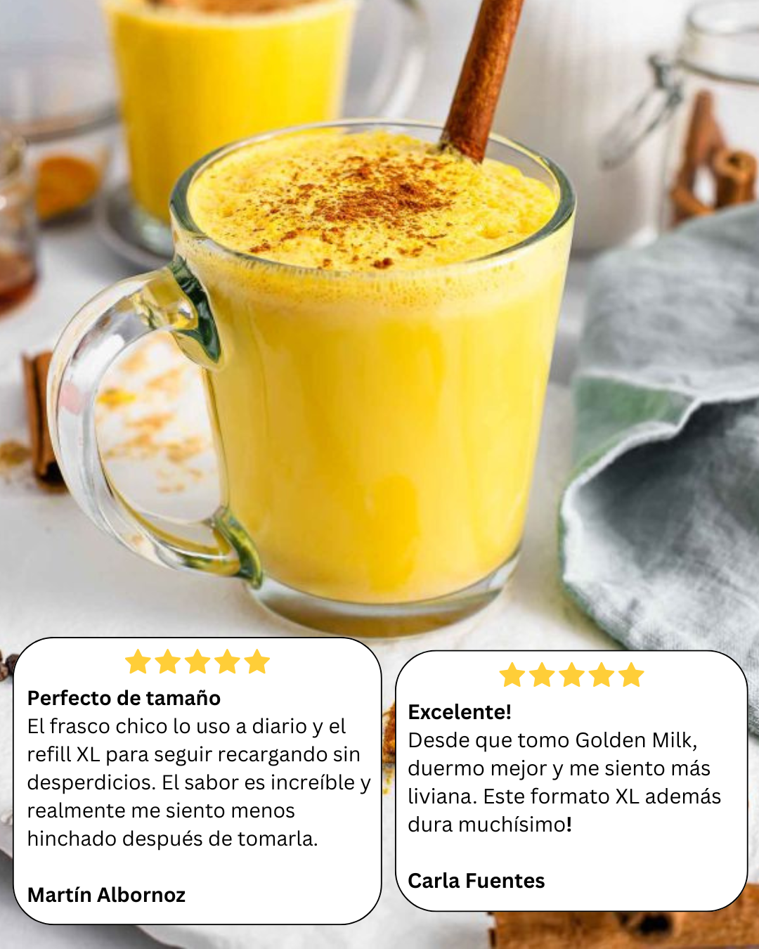 PROMO Golden Milk XL 450g + Golden Milk 85g = 535g