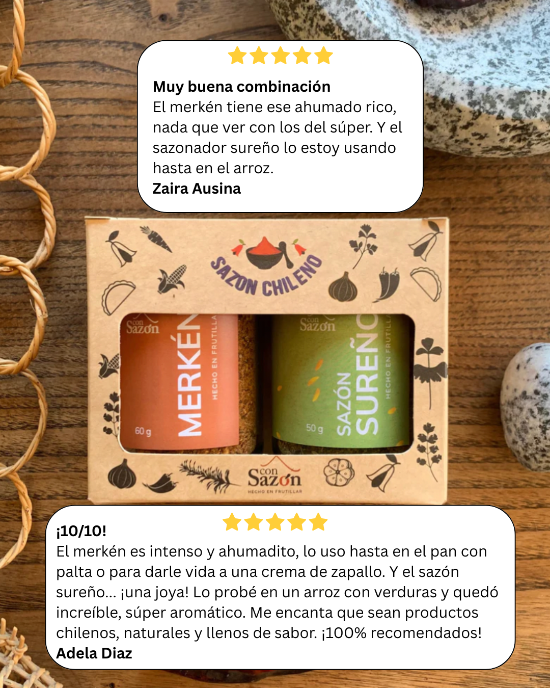 Caja Sazón Chileno
