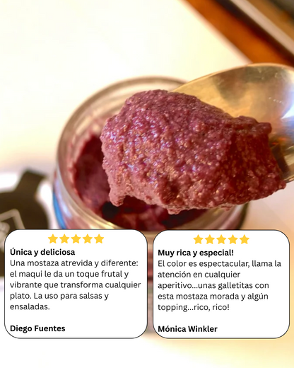 Mostaza con Maqui 145g