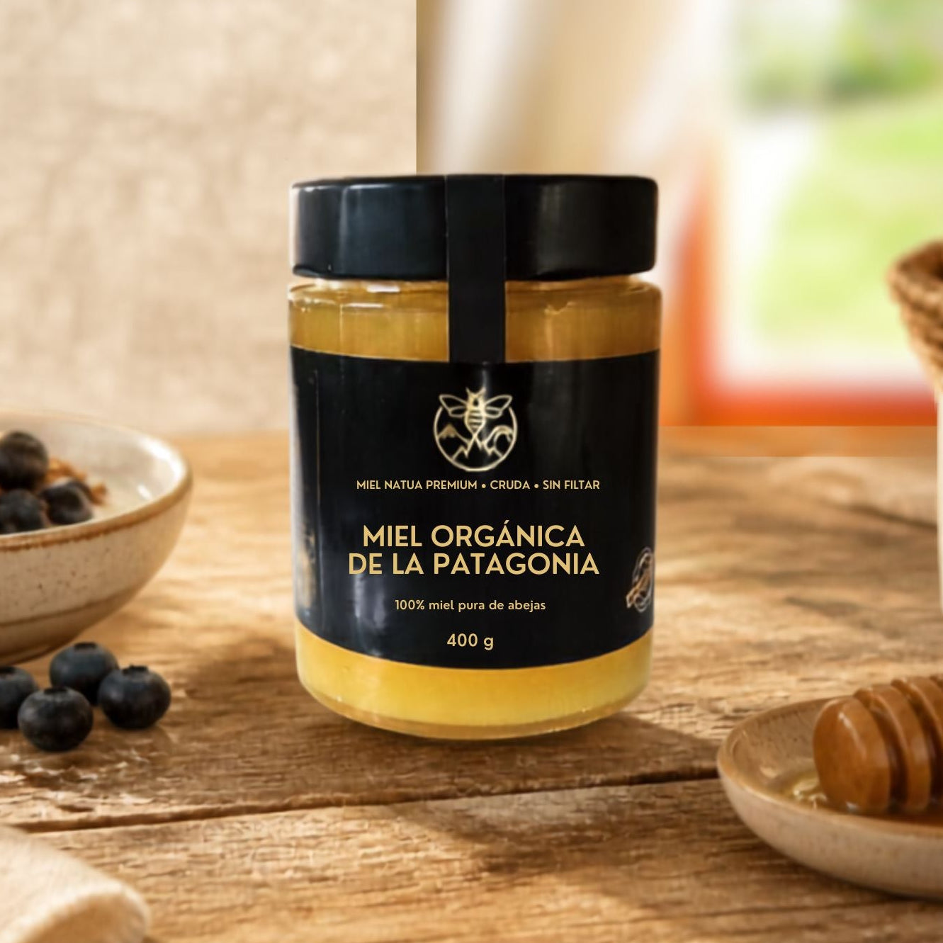 Miel Orgánica de la Patagonia 400g