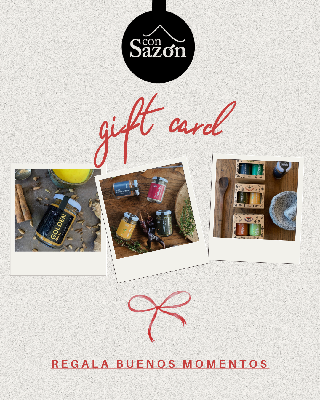 Gift Card Con Sazon