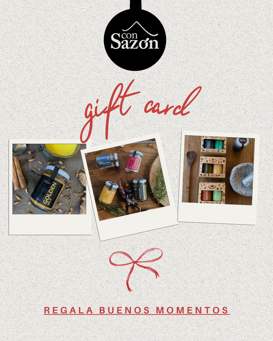 Gift Card Con Sazon