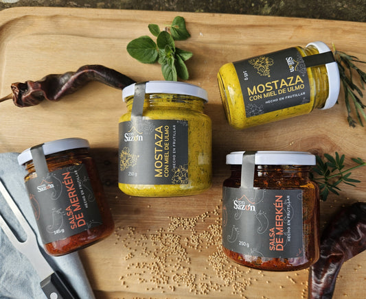 Pack Salsas de Merkén y Mostaza Miel (4 productos)